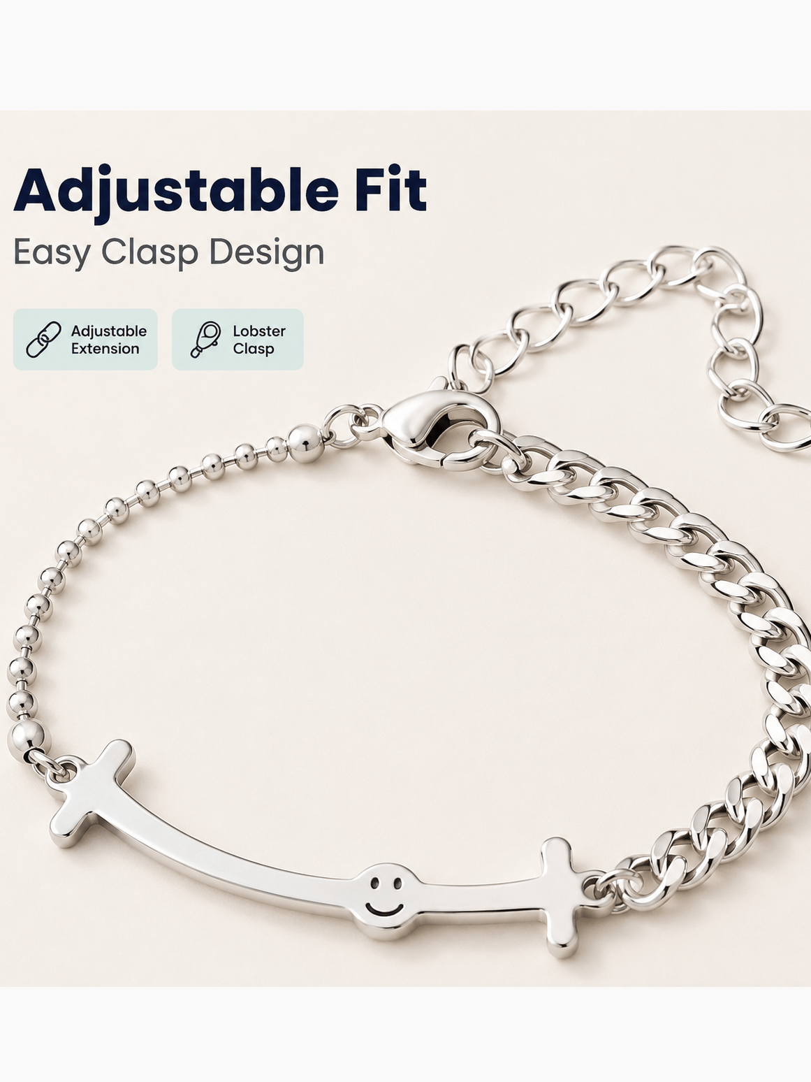 Cross Spliced Bracelet