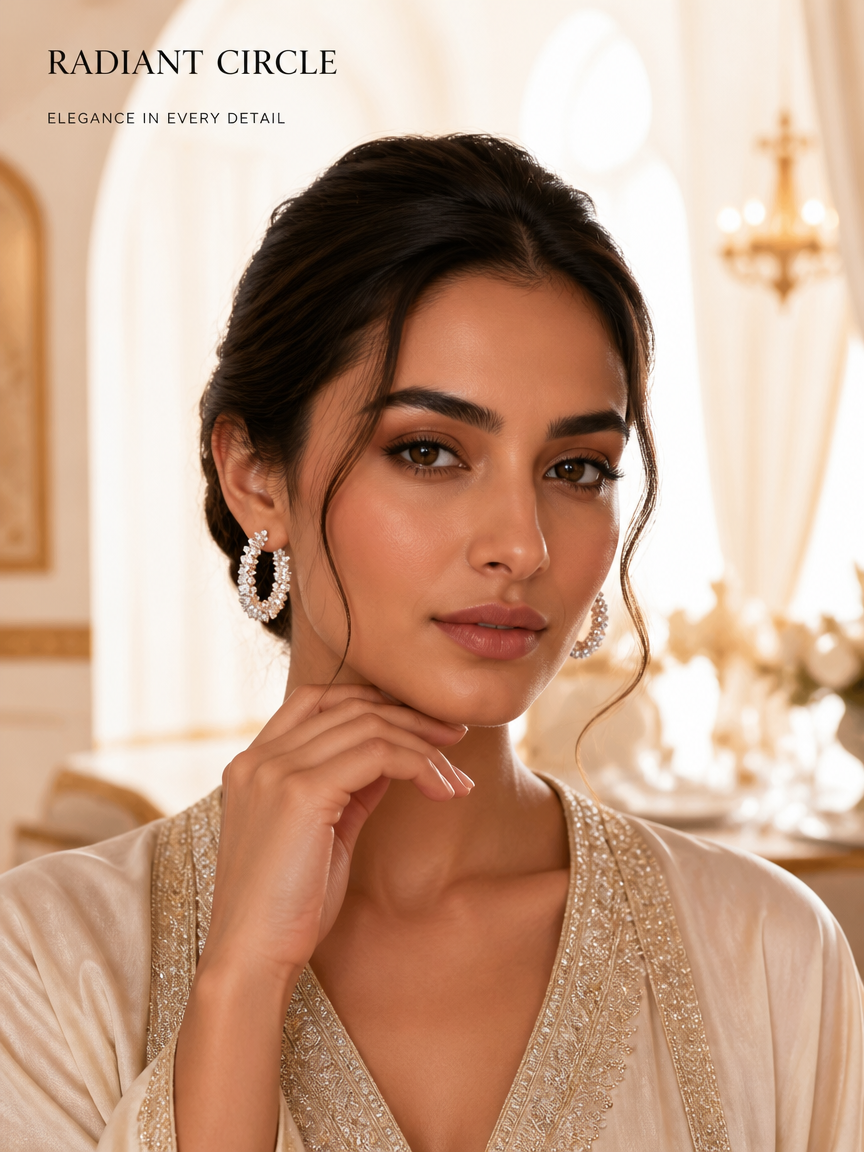 Silver Hoop Earrings