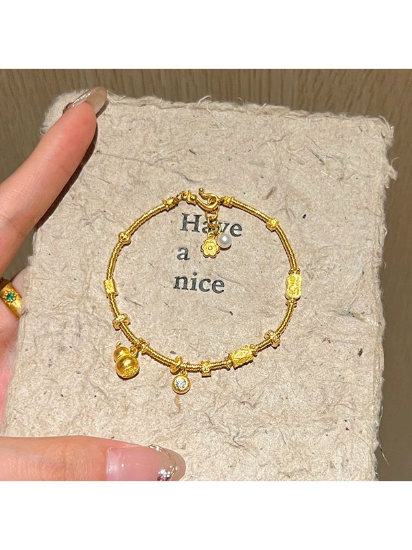 Antique Coiled Gourd Bracelet