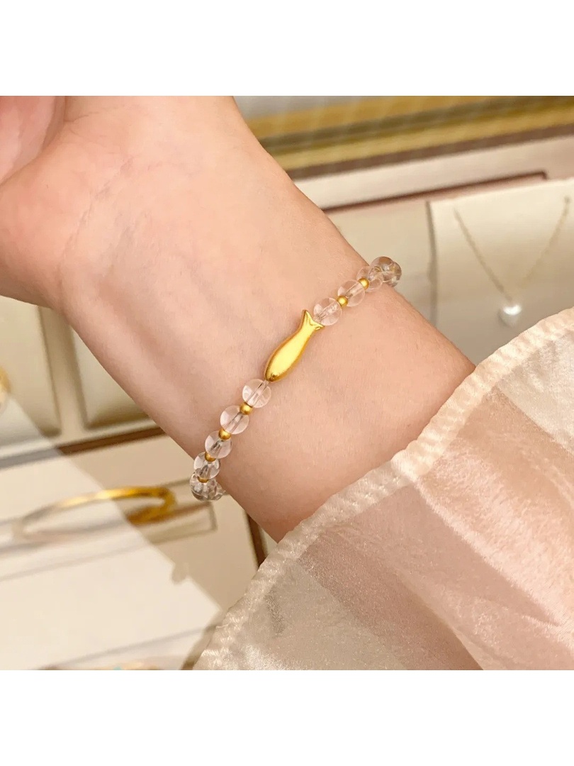 Crystal Fish Bracelet