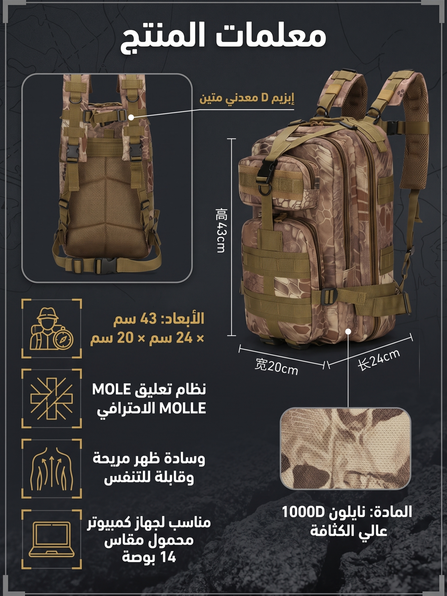 Urban Tactical Backpack Durability for Daily Use