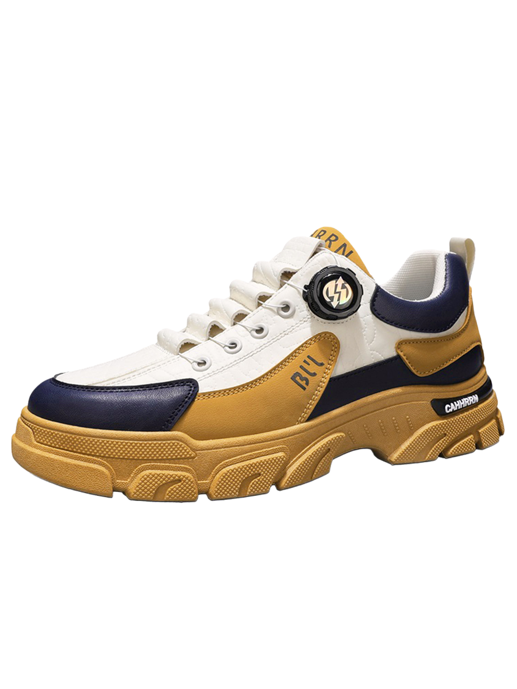 Multi-Color Casual Sneakers with Dial Lacing