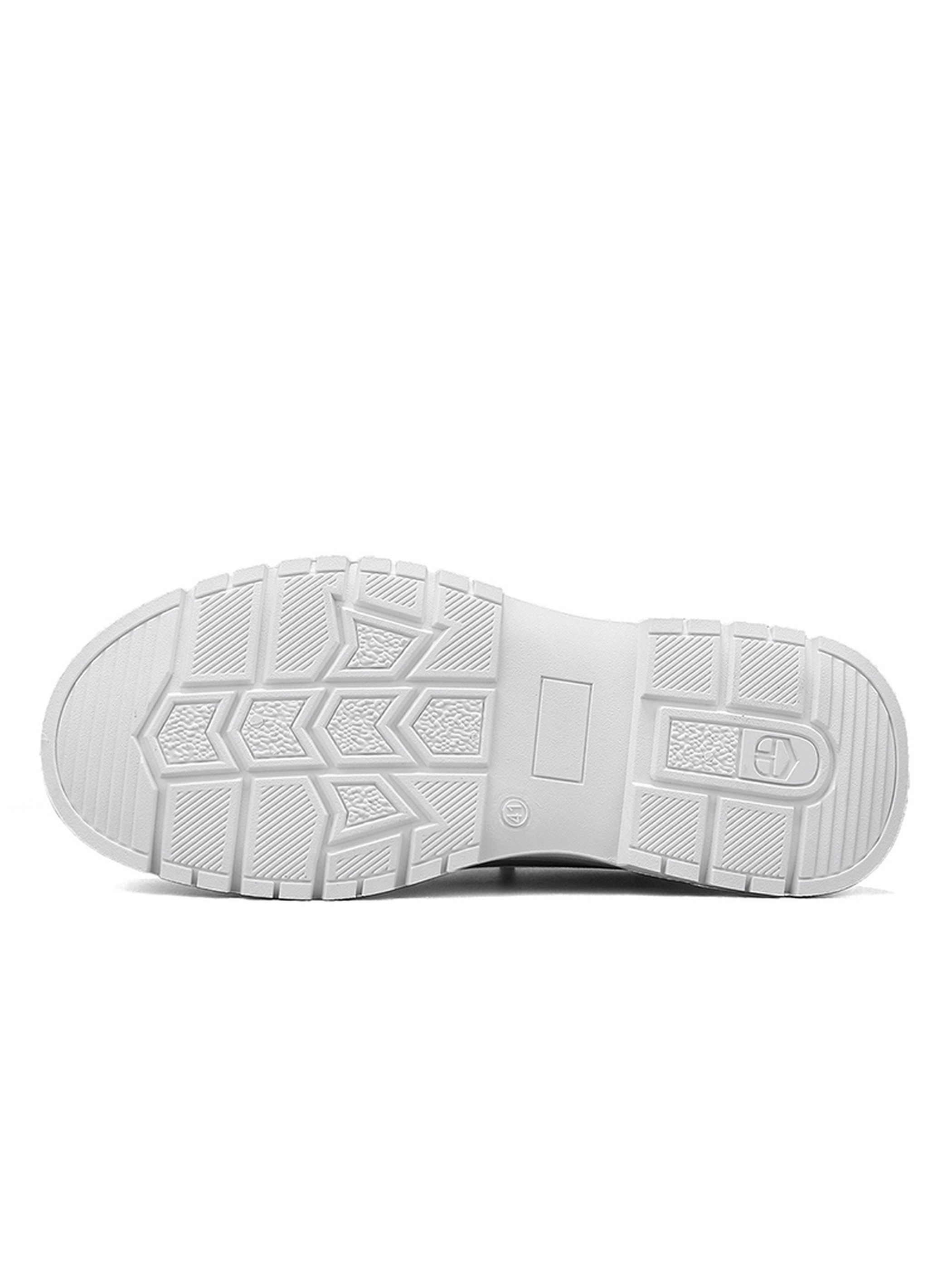 Men Grey Casual Sneakers with Zipper Detail