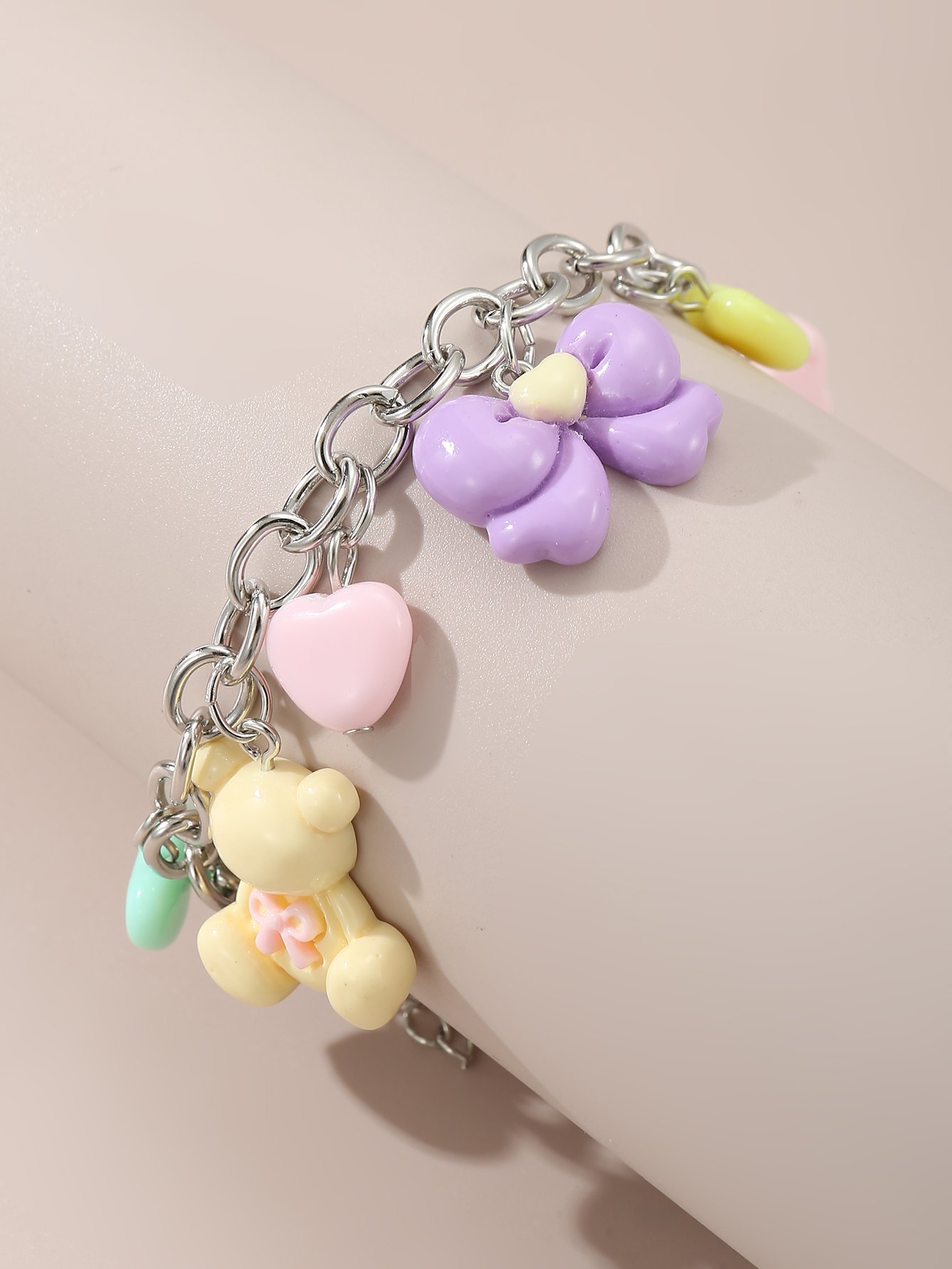 Charming Multi-Color Charm Anklet