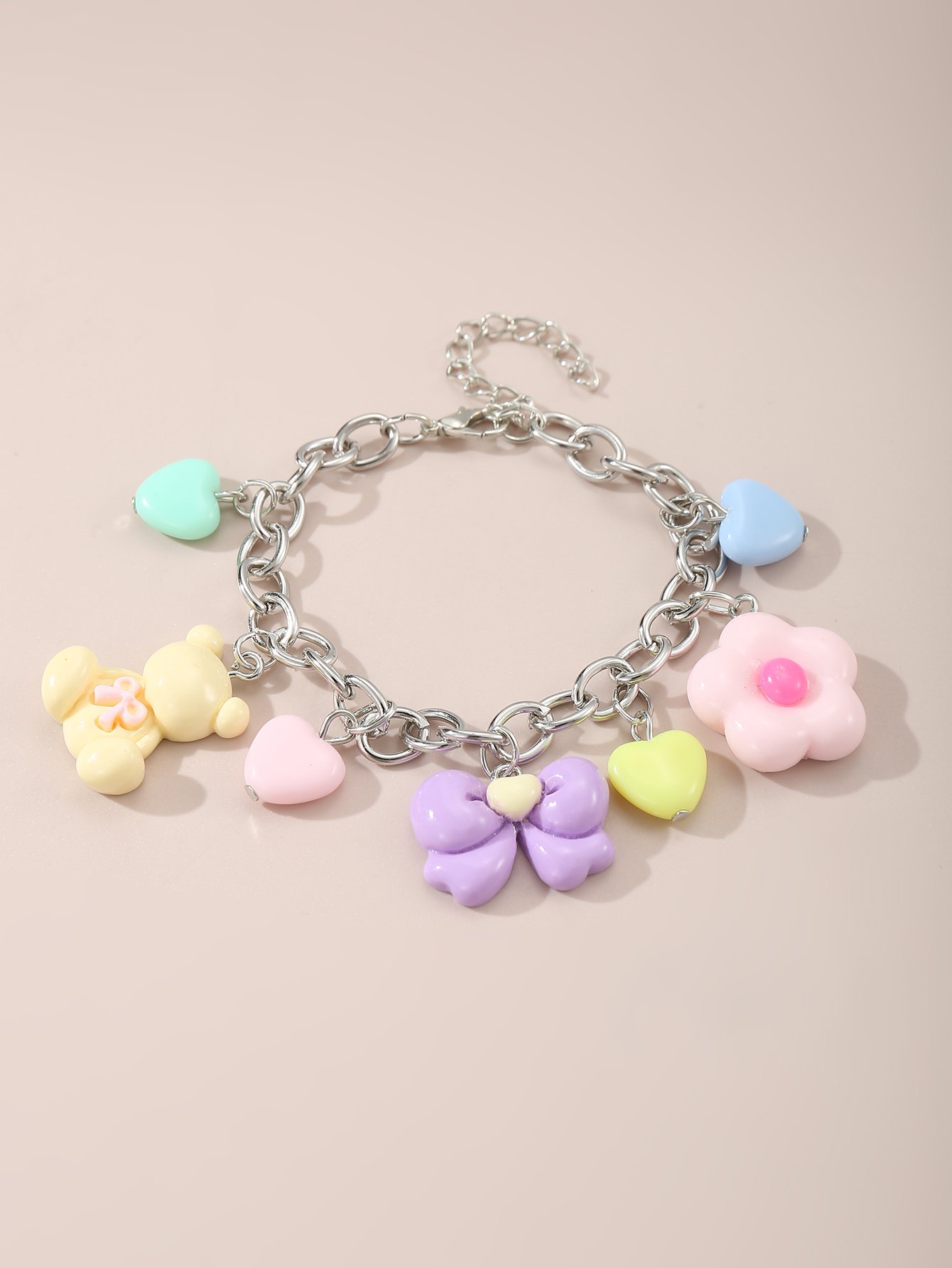 Charming Multi-Color Charm Anklet