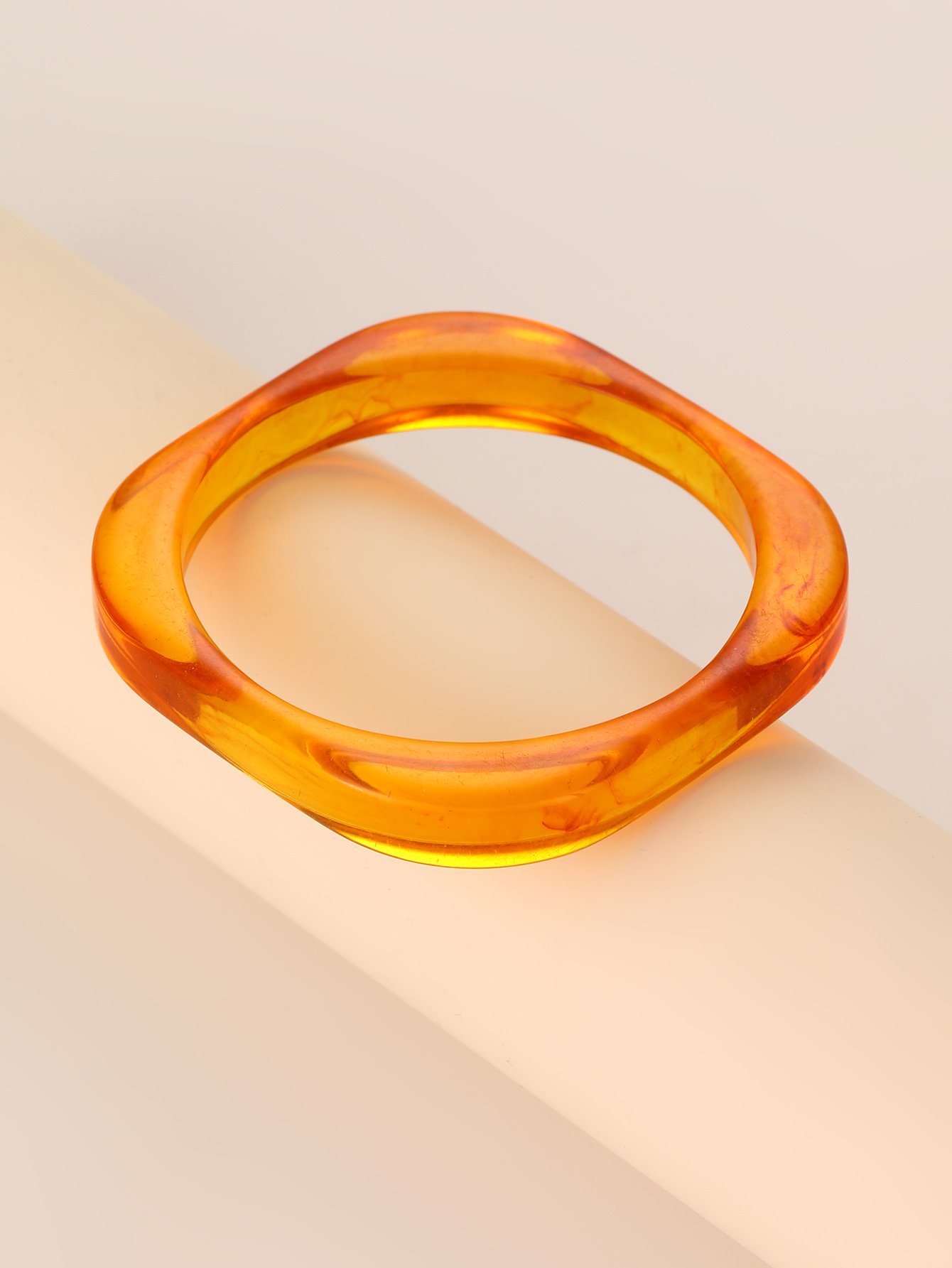 Geometric Bangle Bracelet