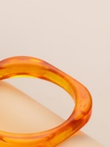 Geometric Bangle Bracelet