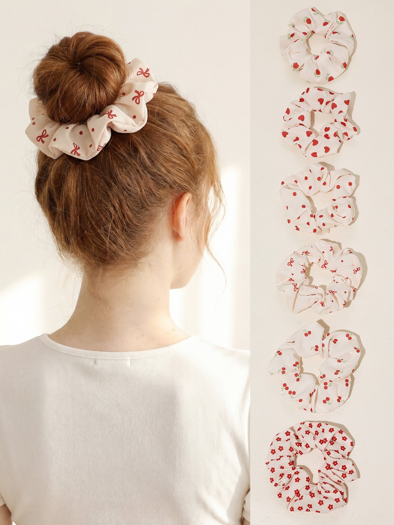 Multi-Patterned Hair Tie Set