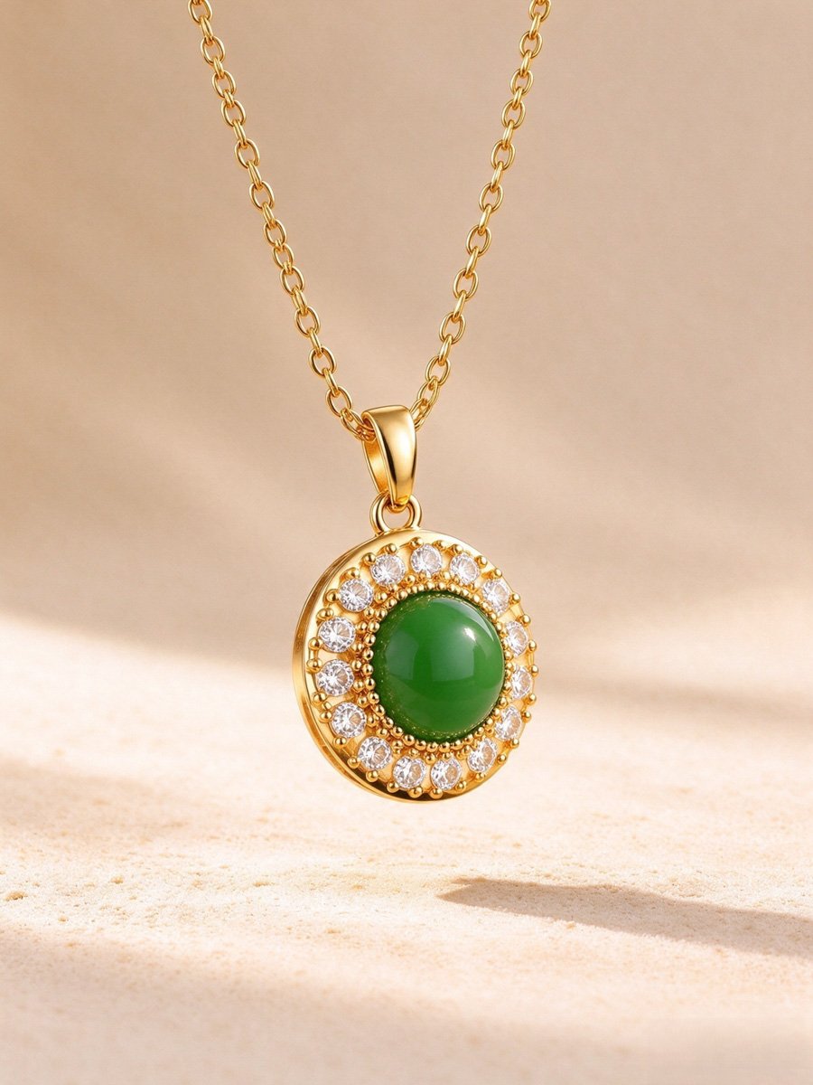 Embellished Pendant Necklace