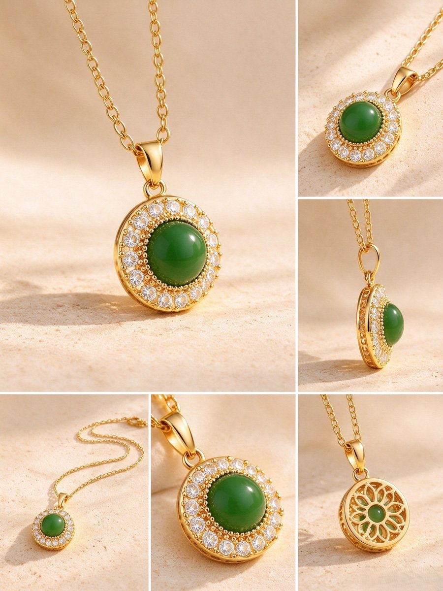 Embellished Pendant Necklace