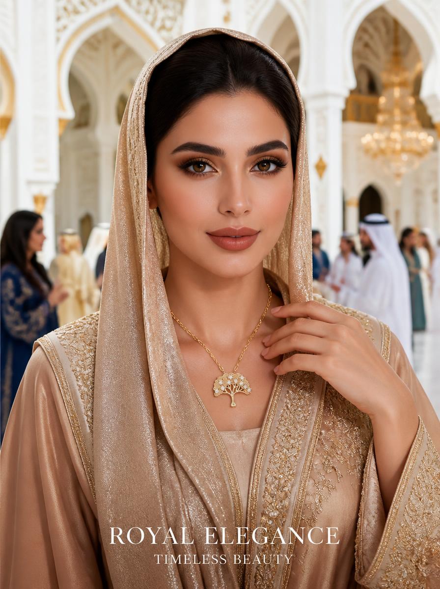 Tree Of Life Gold Necklace