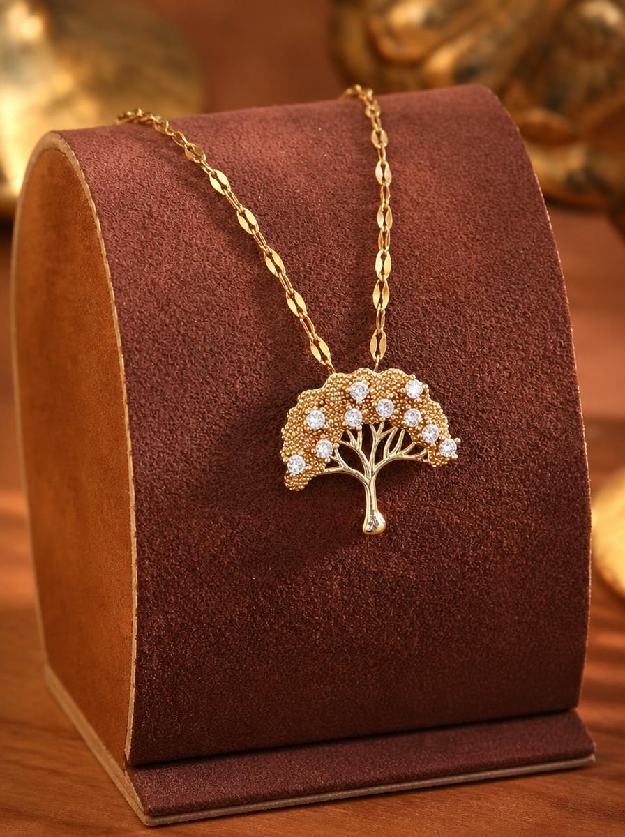 Tree Of Life Gold Necklace