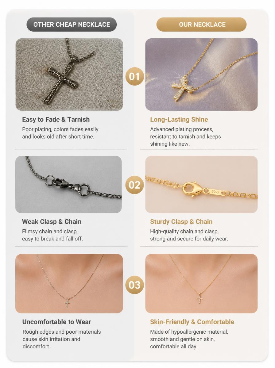 Rhinestone Bow Necklace