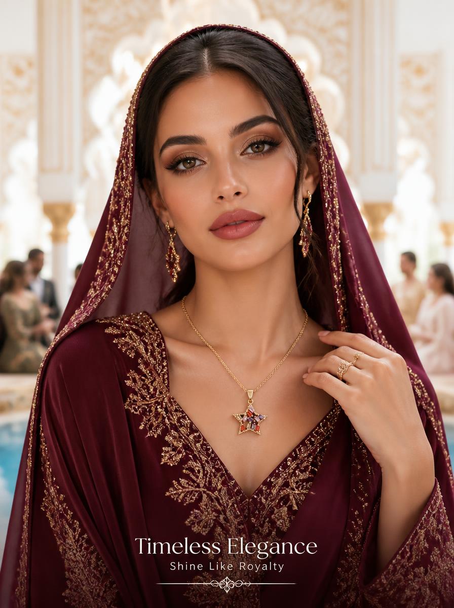Crystal Star Necklace