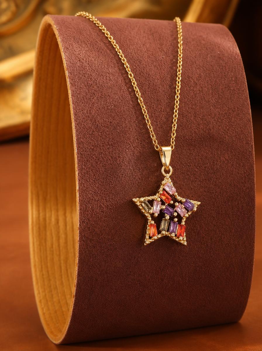 Crystal Star Necklace