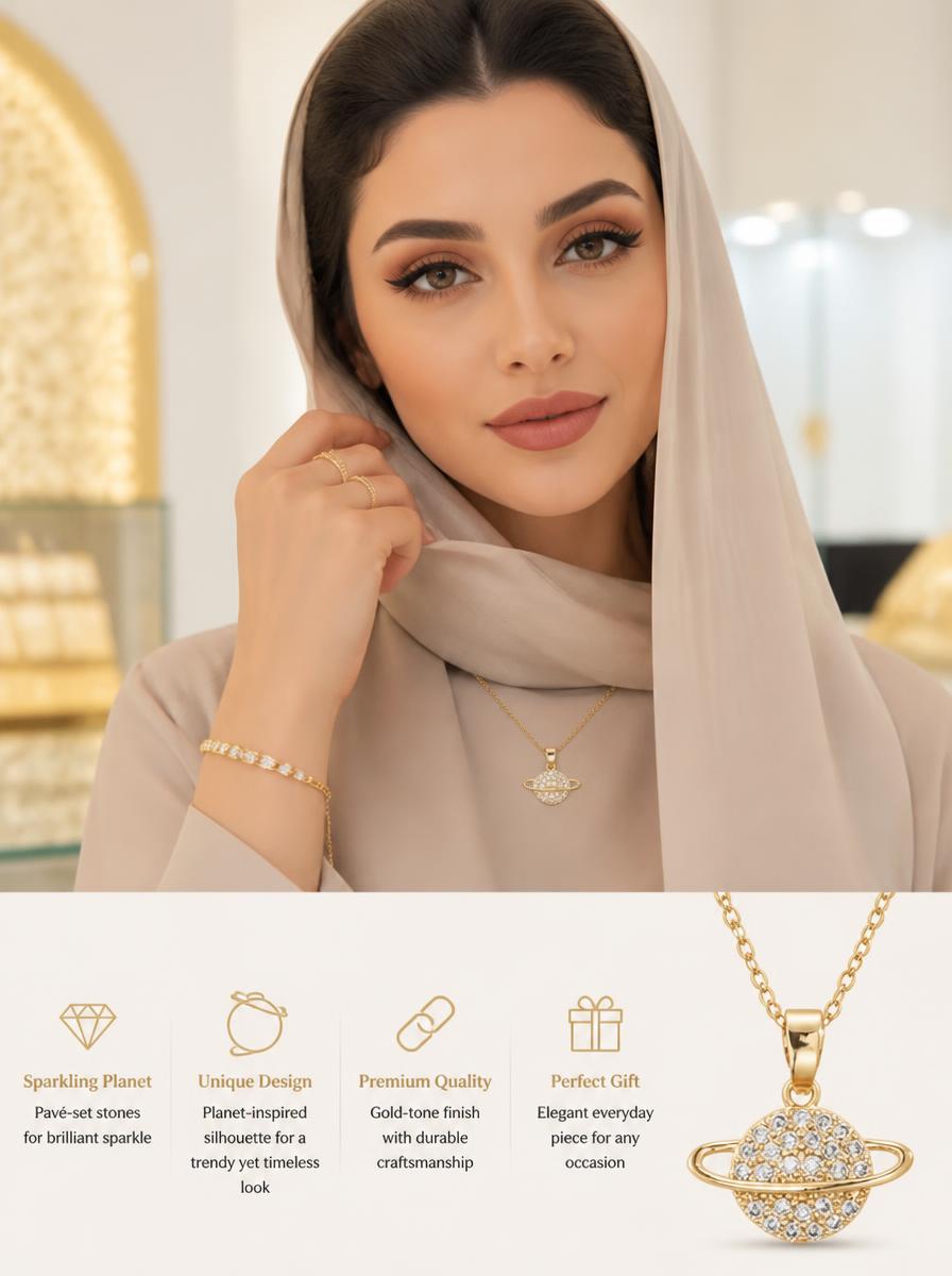Crystal Star Necklace