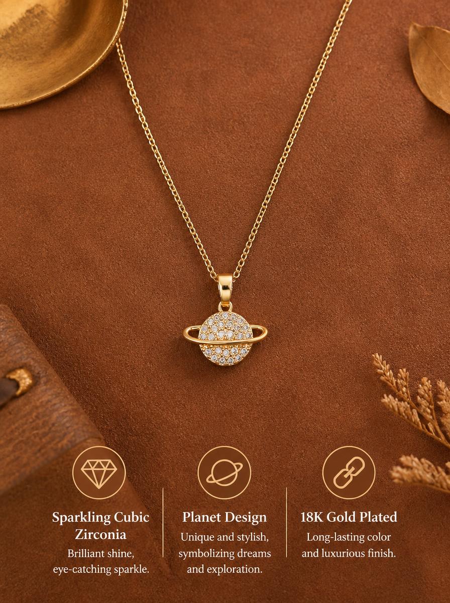 Crystal Star Necklace