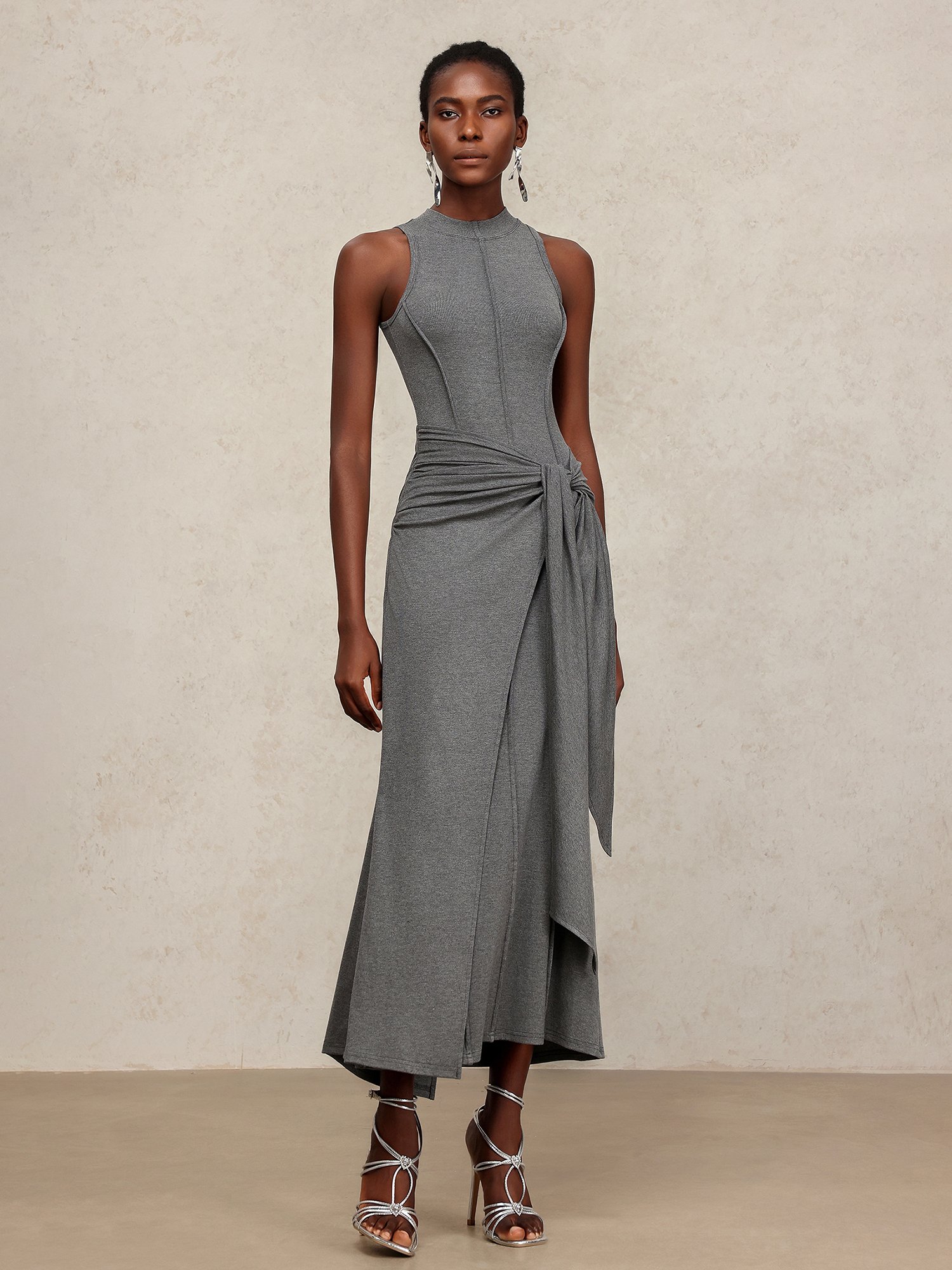 Zalia Sleeveless Maxi Dress
