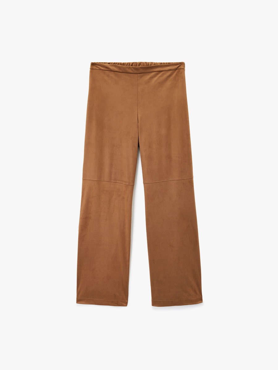 Plain Wide Leg Pants