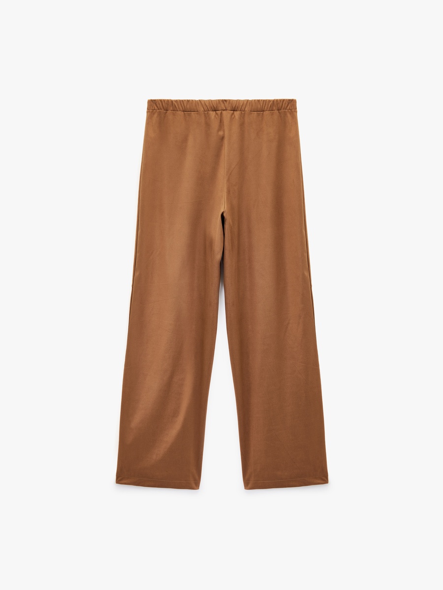 Plain Wide Leg Pants