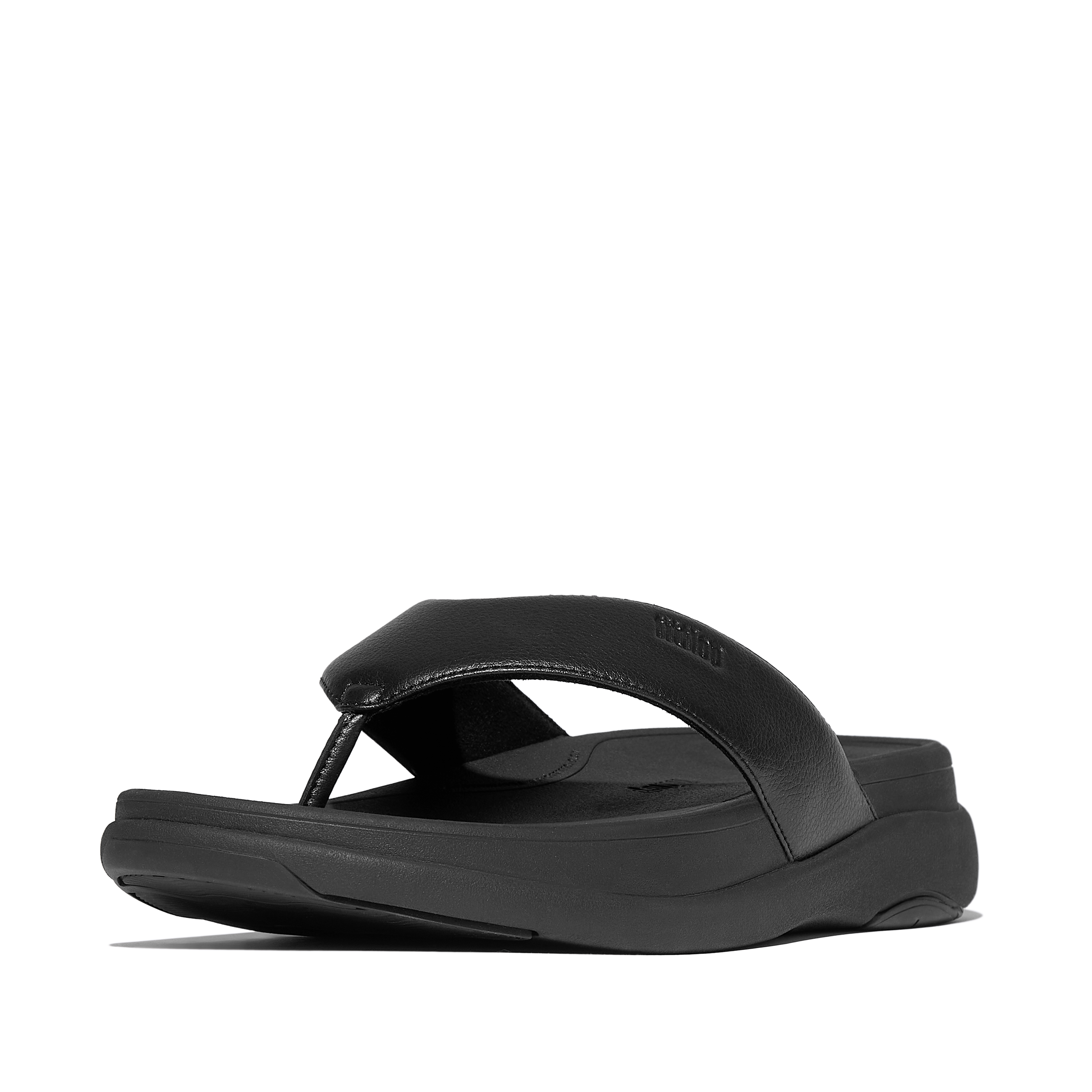 Men Black Classic Comfort Flip-Flops