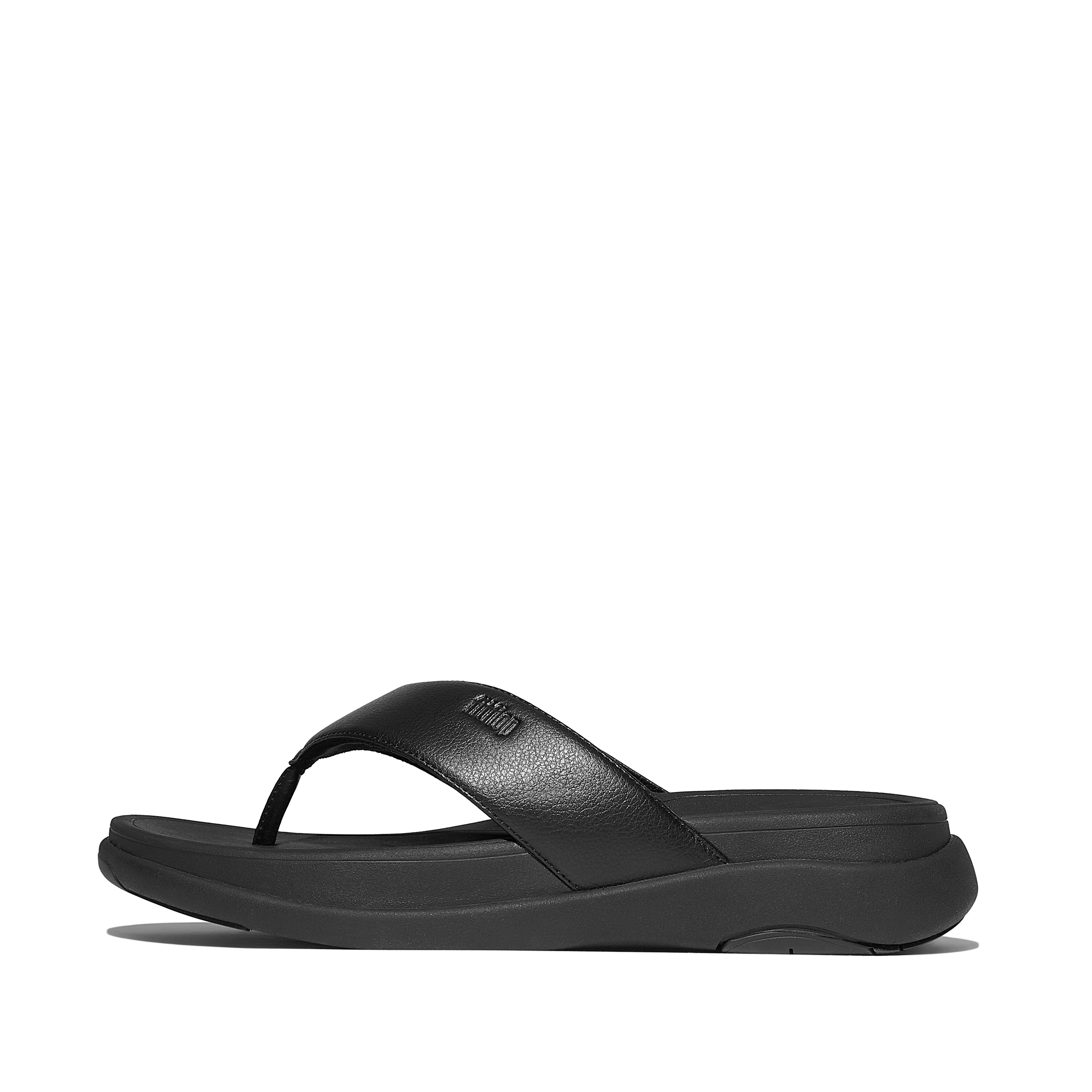 Men Black Classic Comfort Flip-Flops