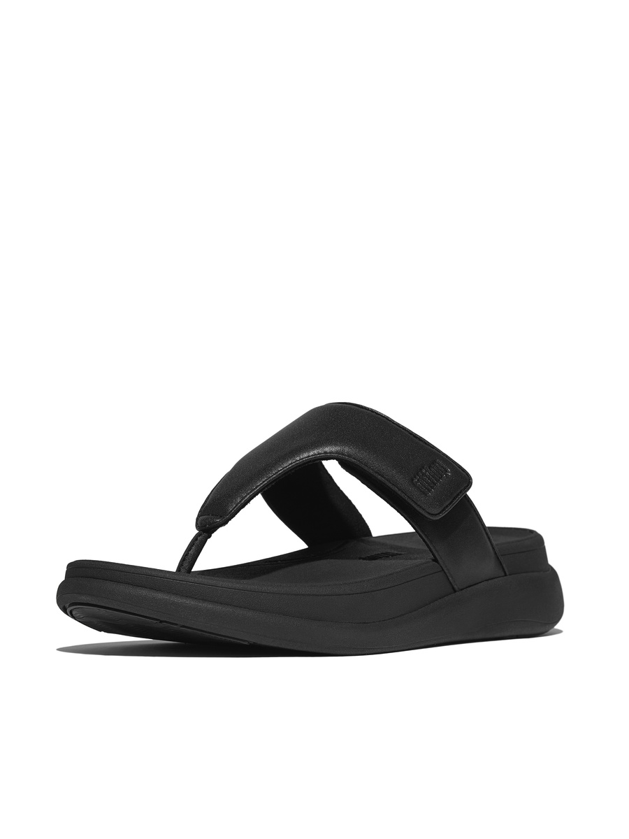 Black Toe-Post Flip Flops