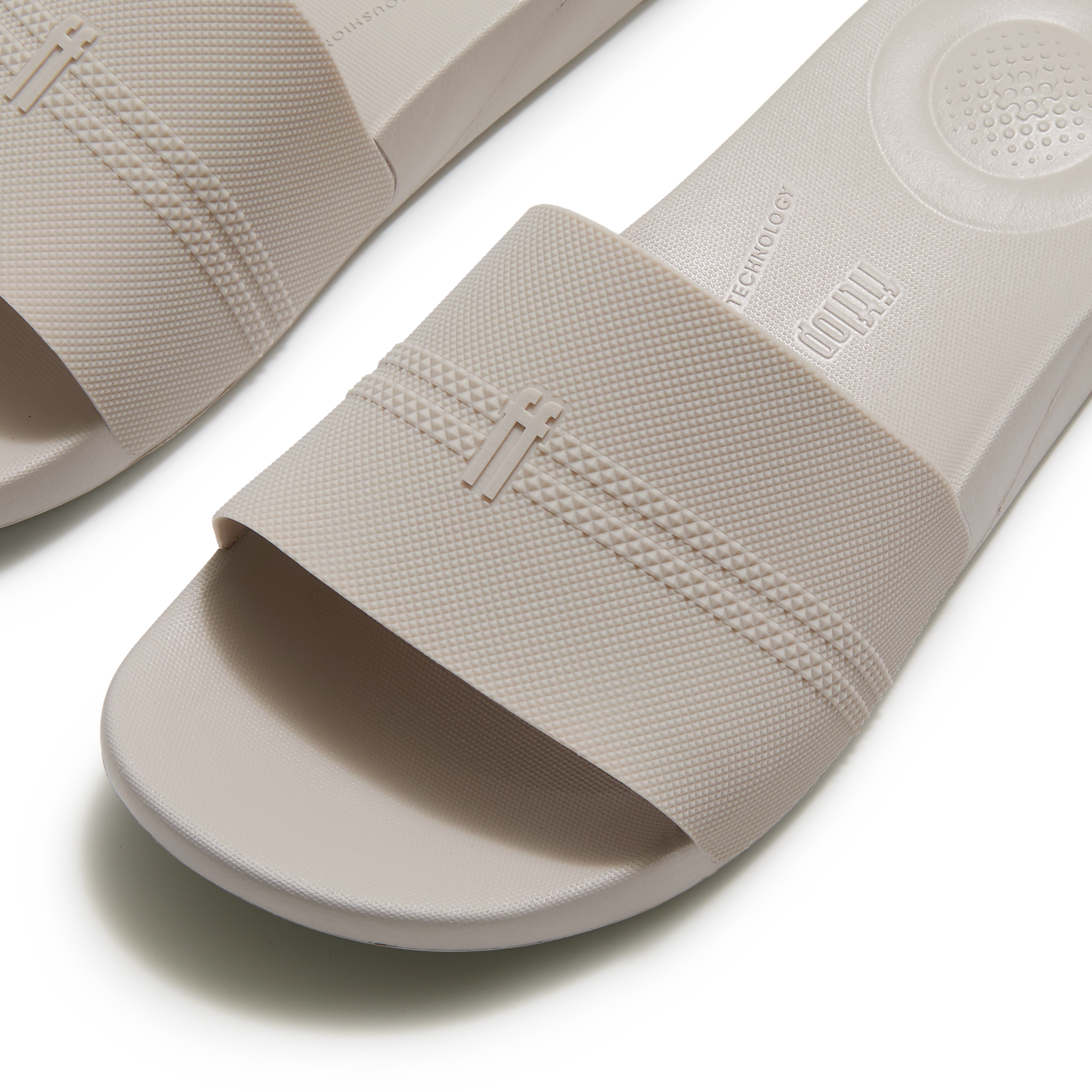 Men Grey Comfort Slides