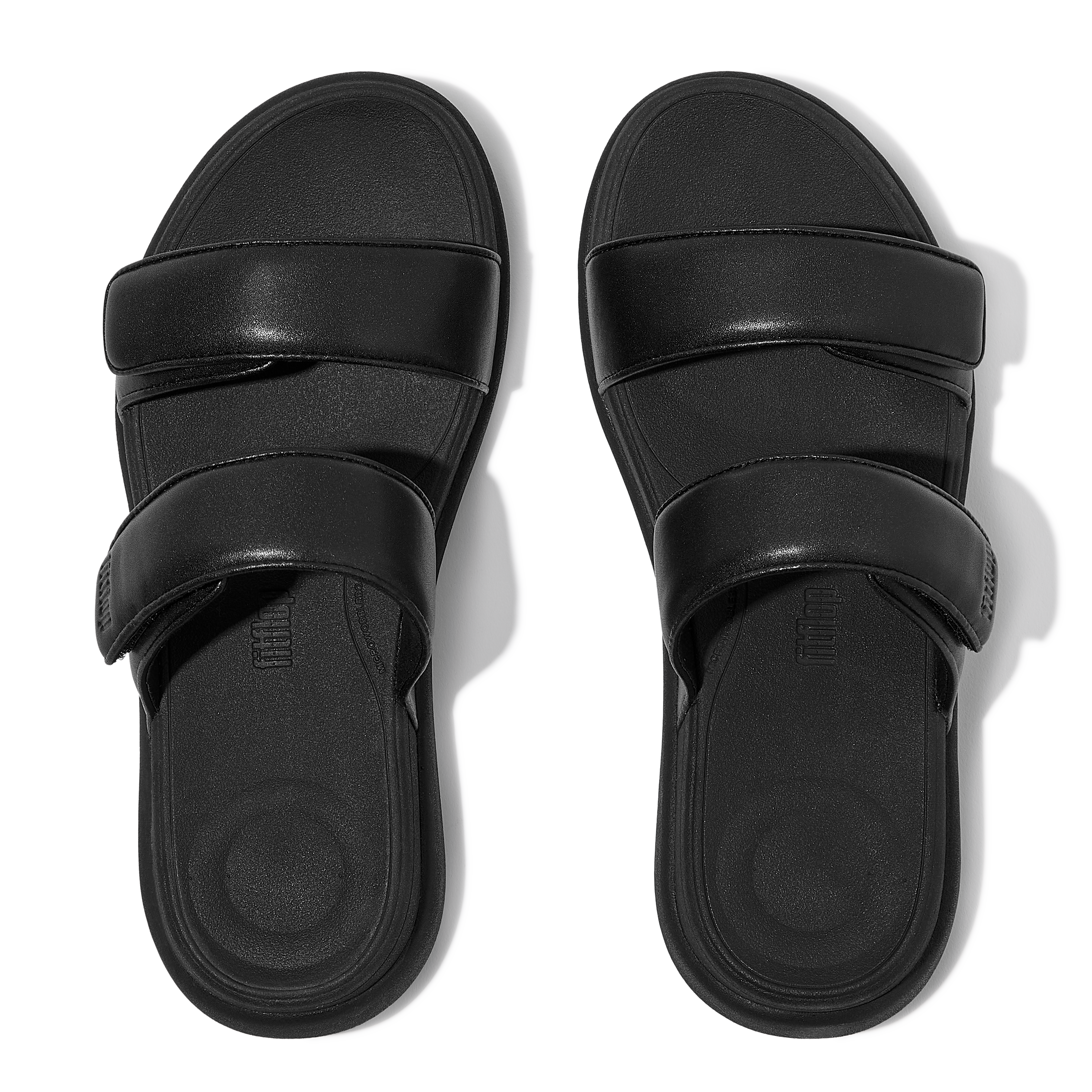 Black Comfort Slides