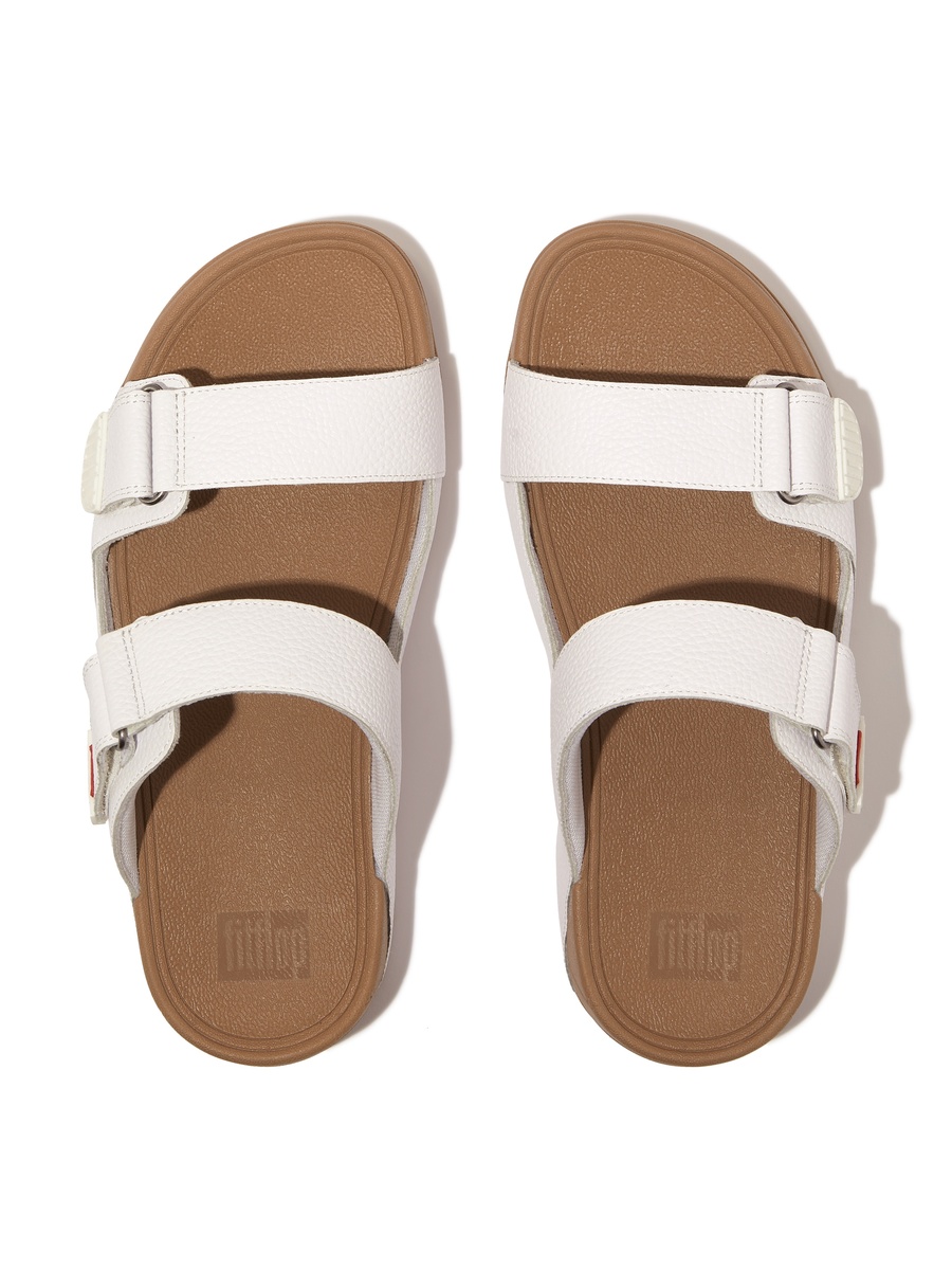 Men White Comfort Slide Sandals