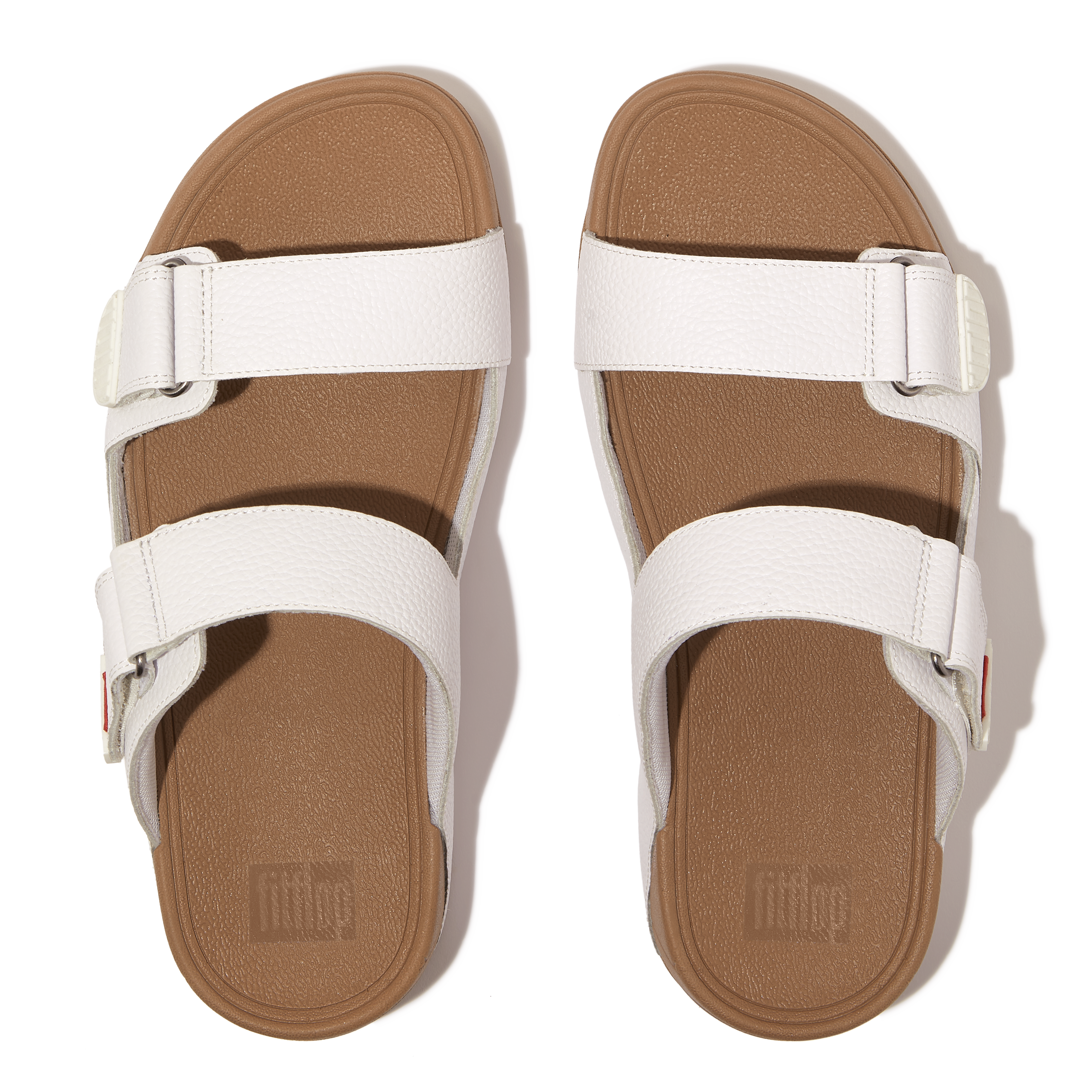 Men White Comfort Slide Sandals