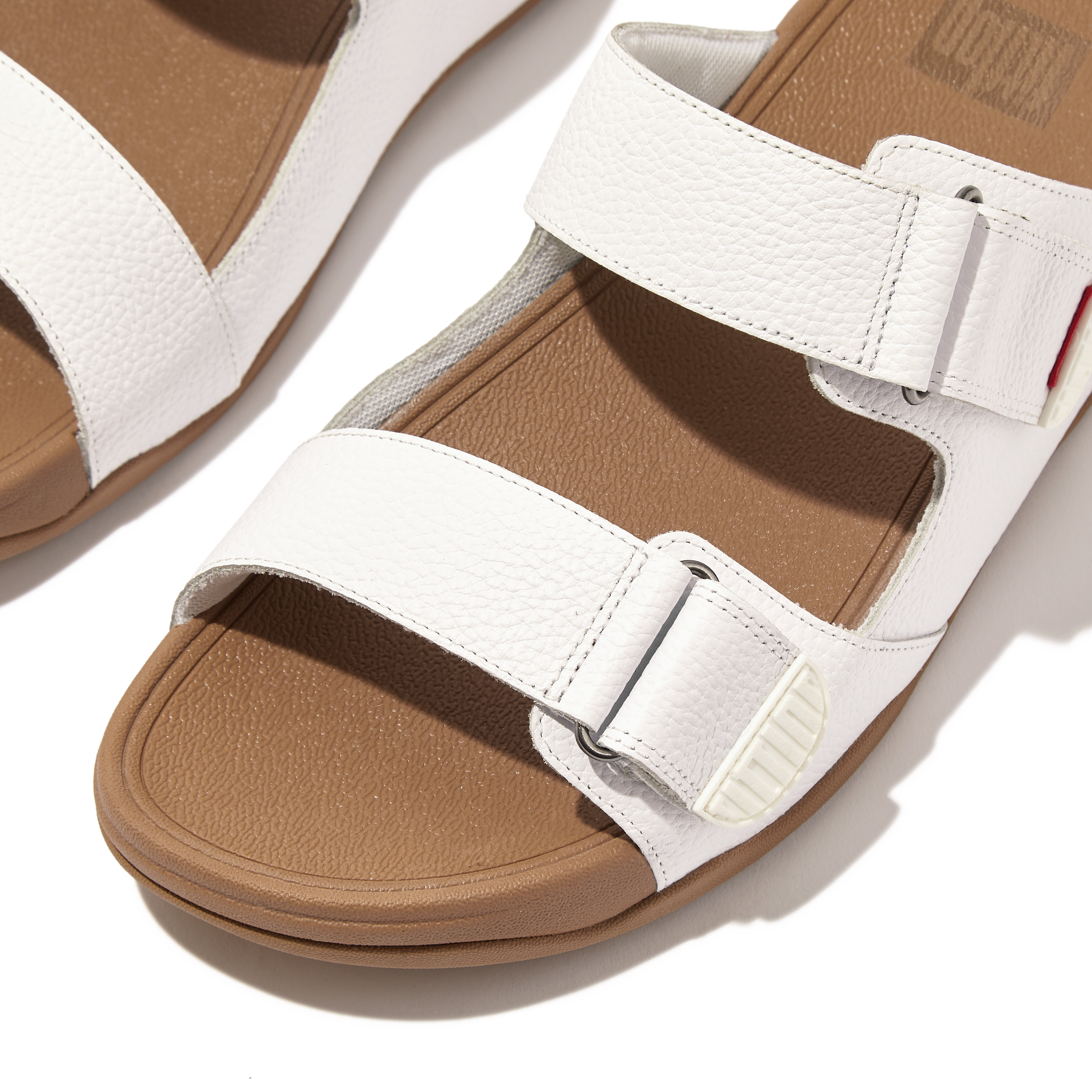 Men White Comfort Slide Sandals
