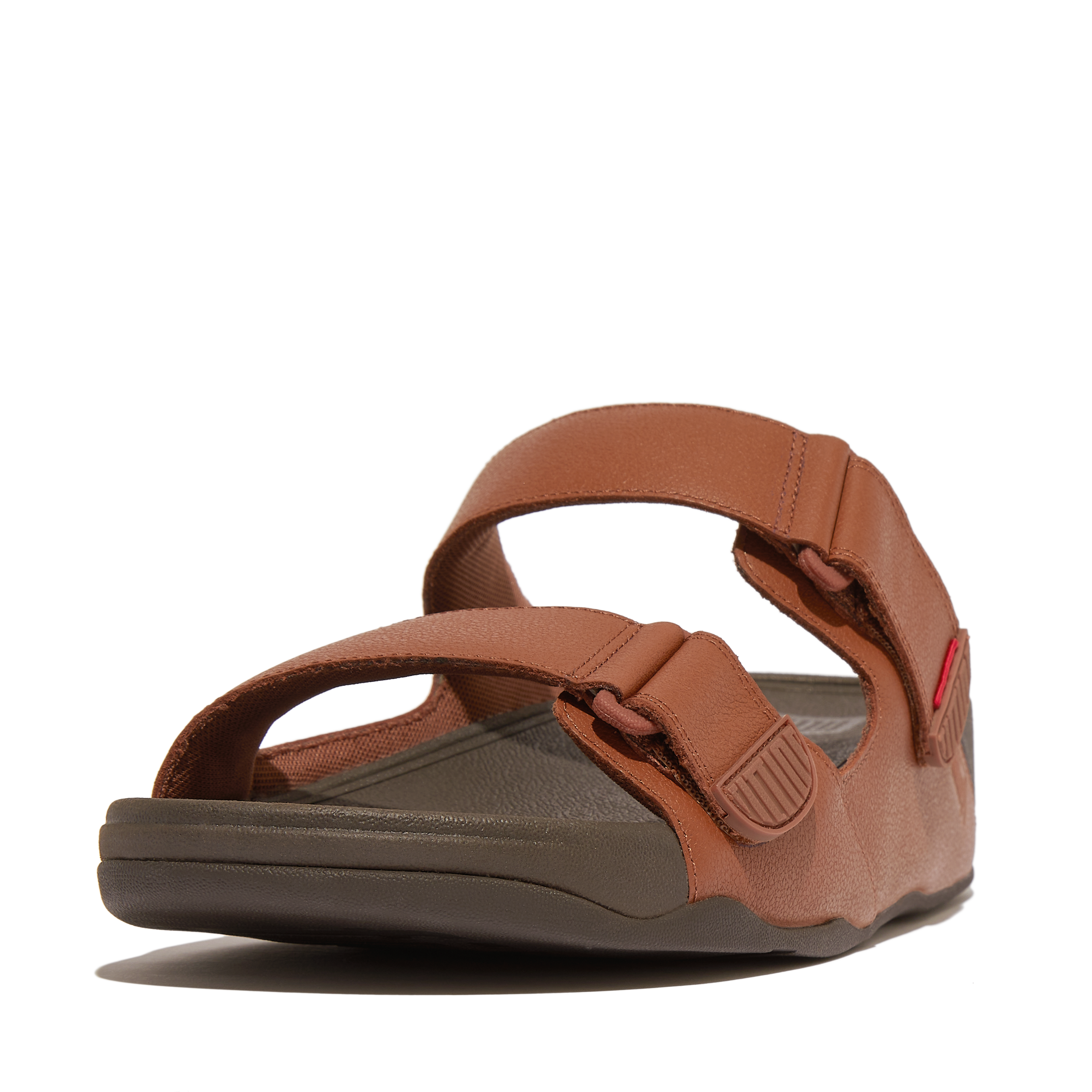 Men Tan Comfort Slide Sandals