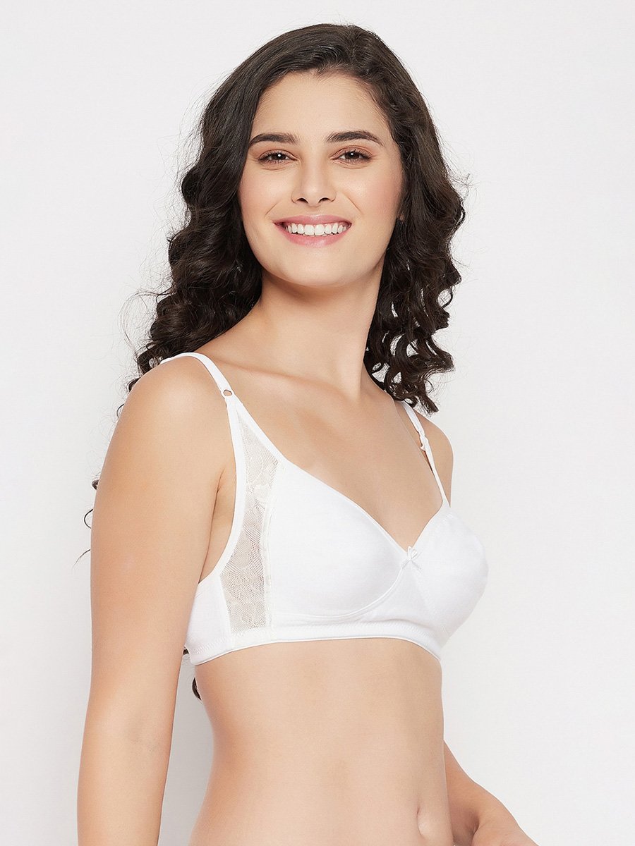 Non-Padded Non-Wired Full Coverage T-shirt Bra - Cotton