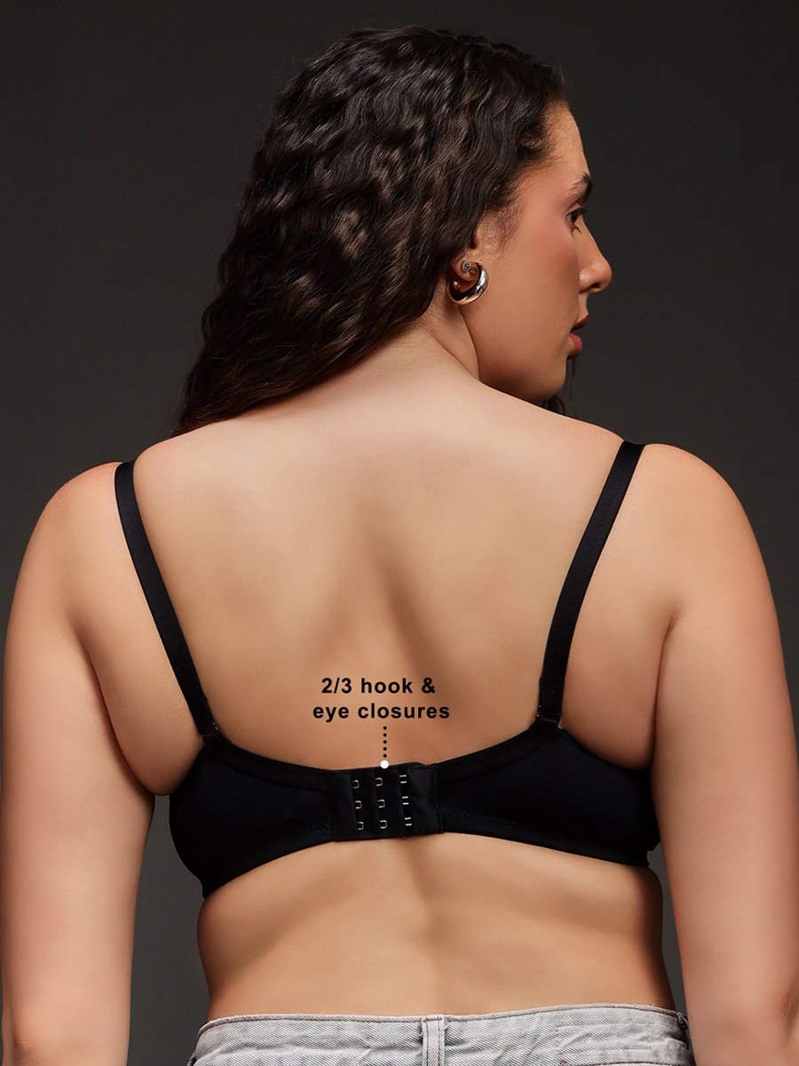 Padded Non-Wired Full Coverage Multiway T-shirt Bra