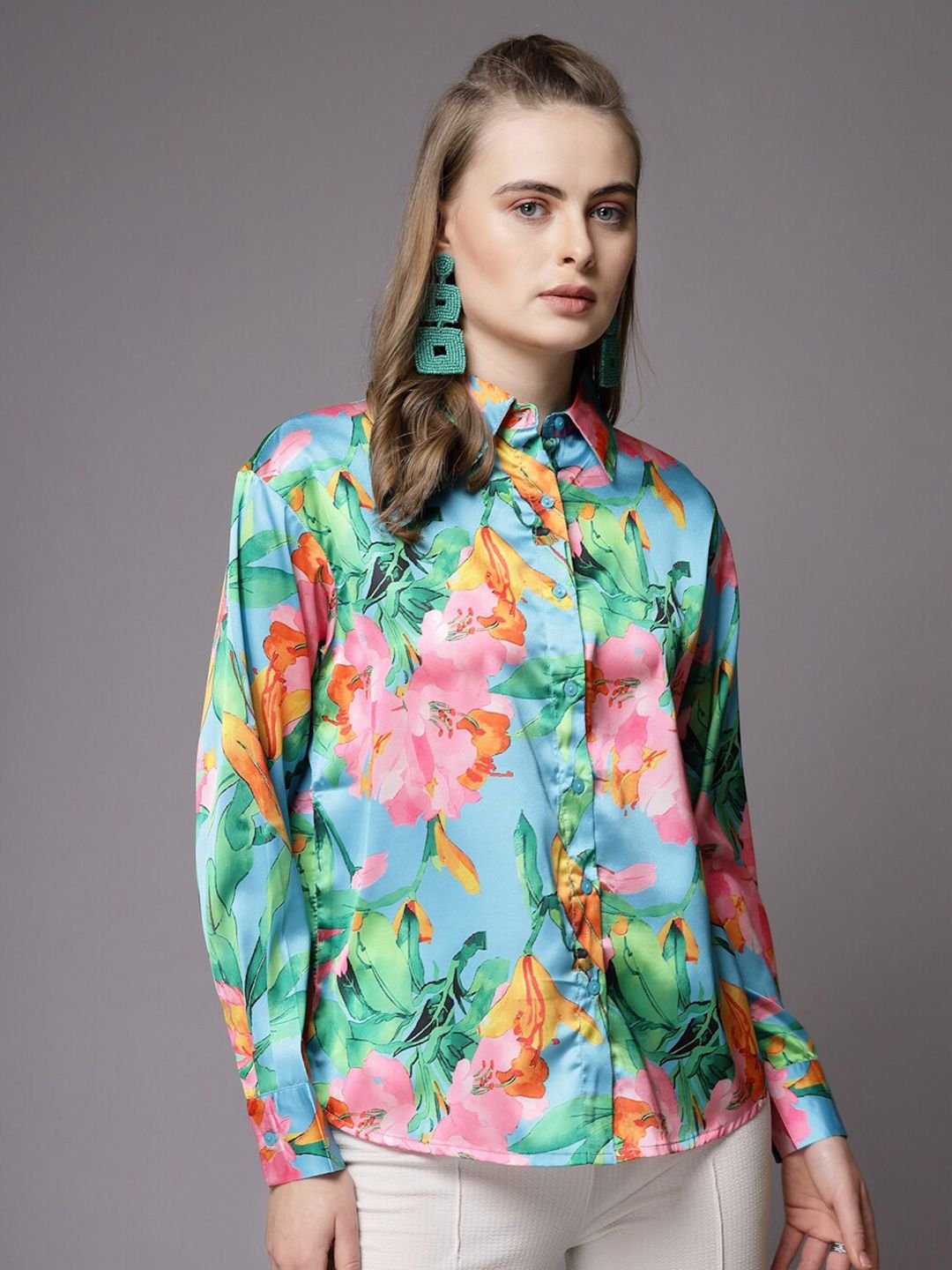 Multi Solid Long Sleeves Regular Shirt