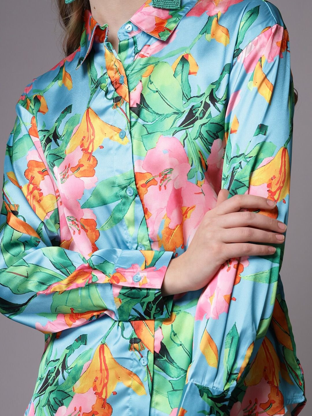 Multi Solid Long Sleeves Regular Shirt
