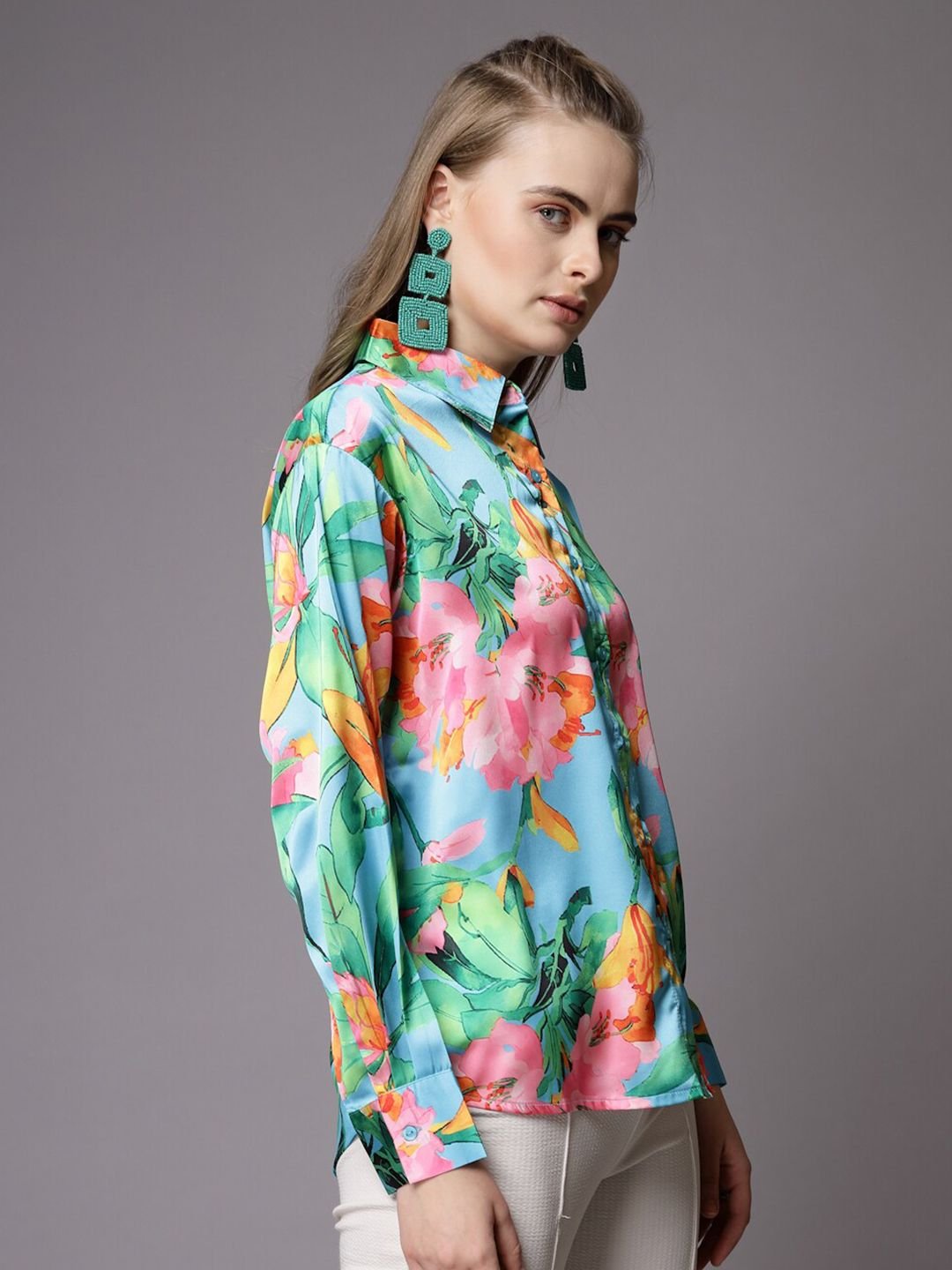 Multi Solid Long Sleeves Regular Shirt