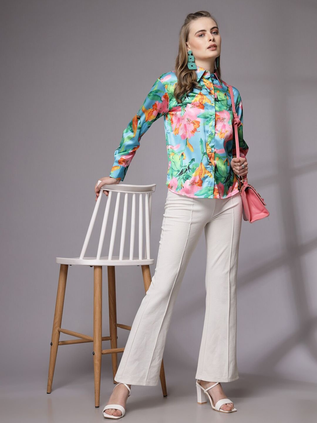 Multi Solid Long Sleeves Regular Shirt