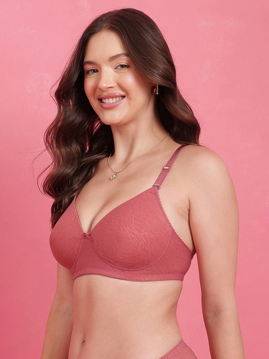 Padded Non-Wired Full Coverage Multiway T-shirt Bra