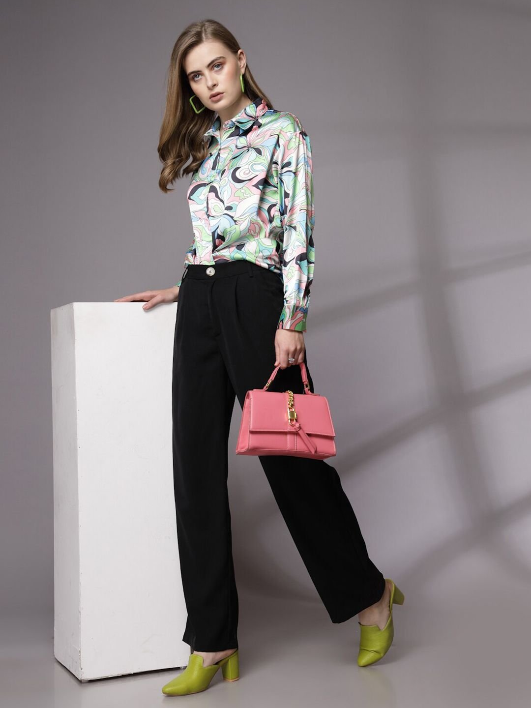 Multi Solid Long Sleeves Regular Shirt