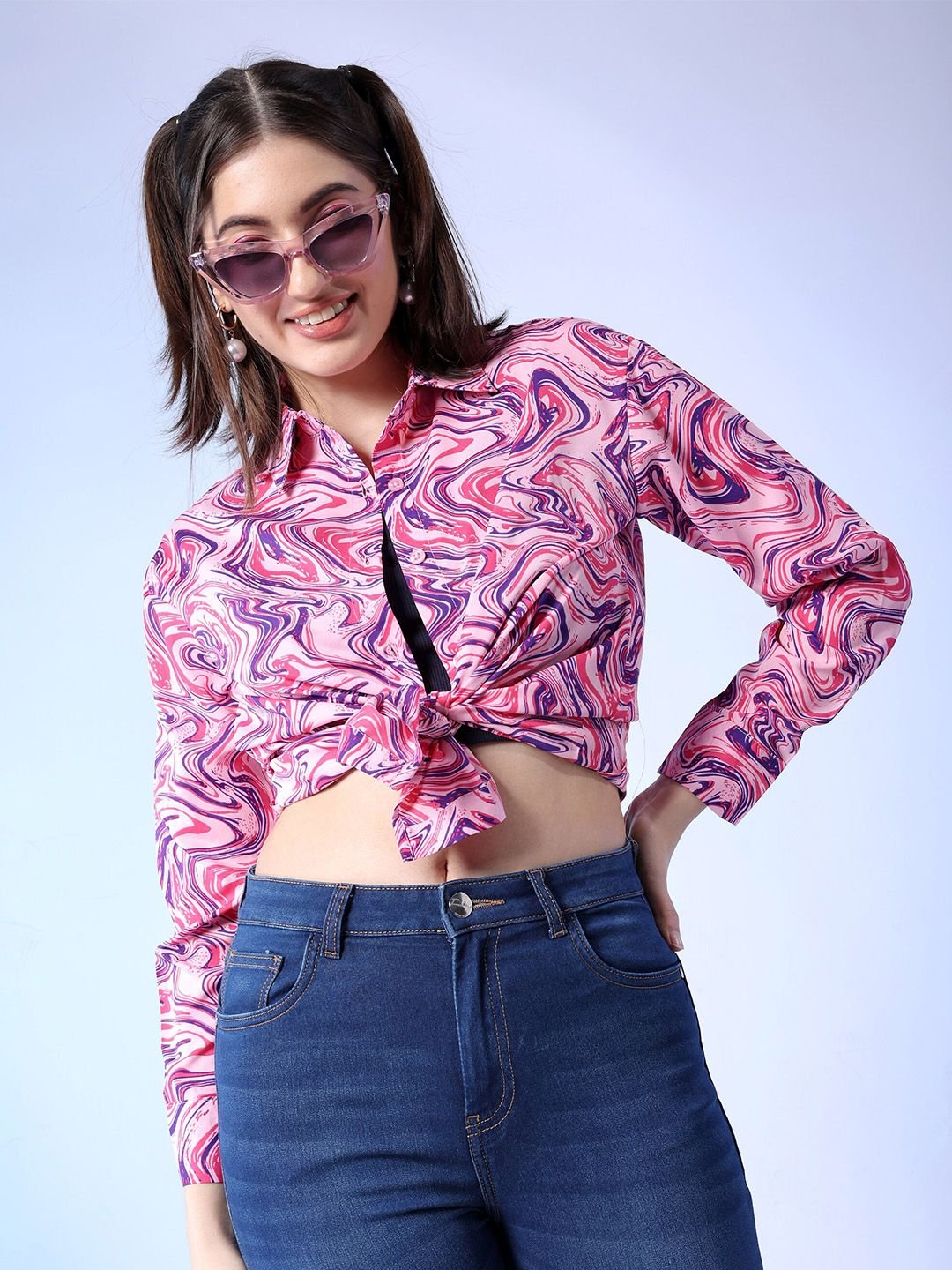 Multi Solid Long Sleeves Regular Shirt