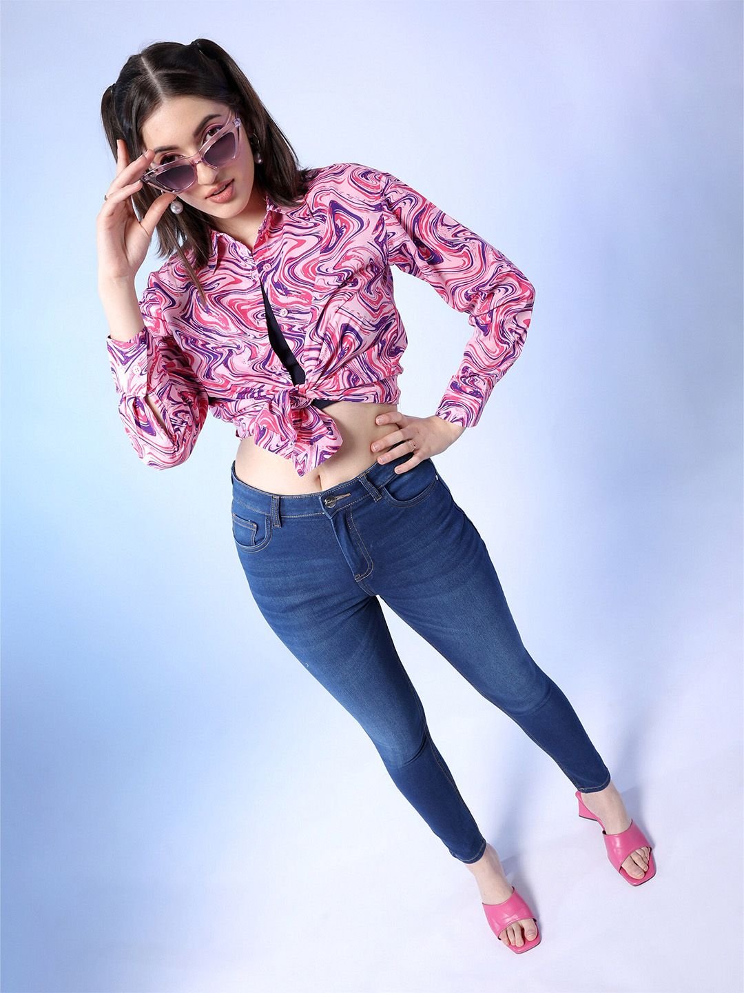 Multi Solid Long Sleeves Regular Shirt