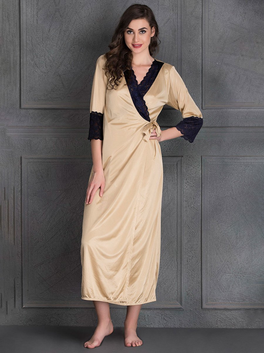 Pack of 5 - Satin and Lace Nightwear Set