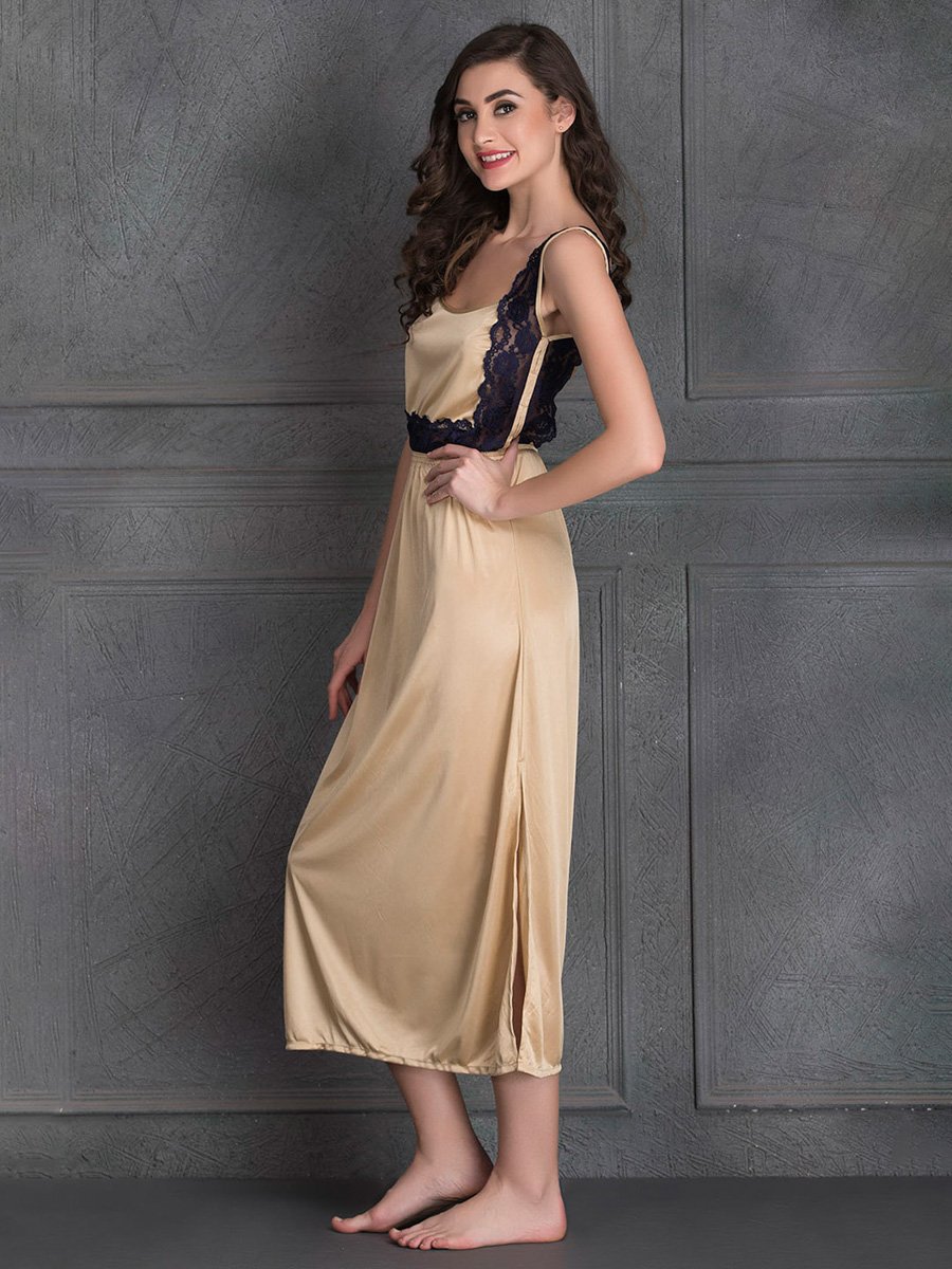 Pack of 5 - Satin and Lace Nightwear Set