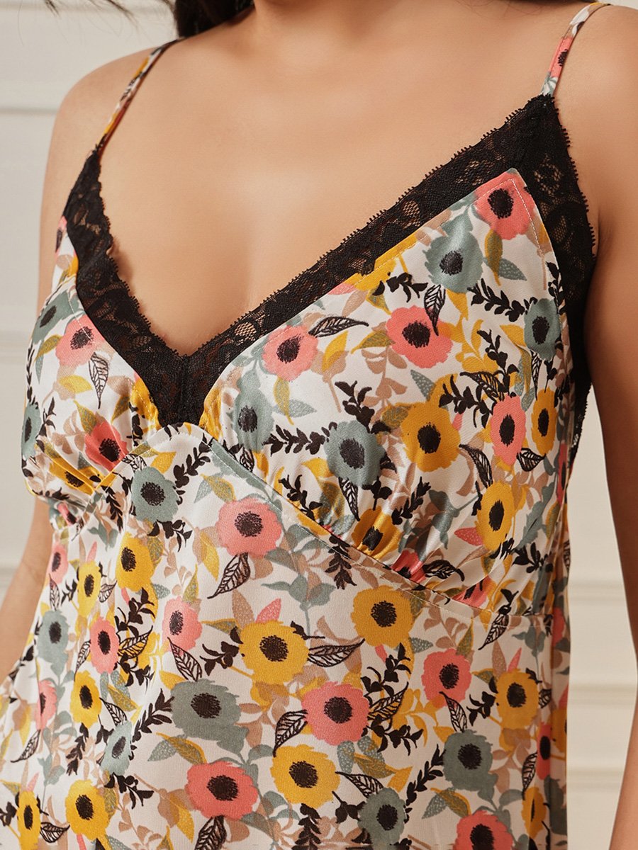 Floral Print Nightdress