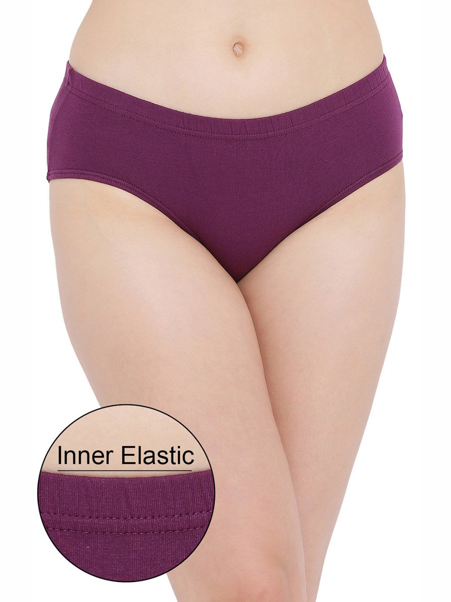 Cotton Mid Waist Hipster Panty