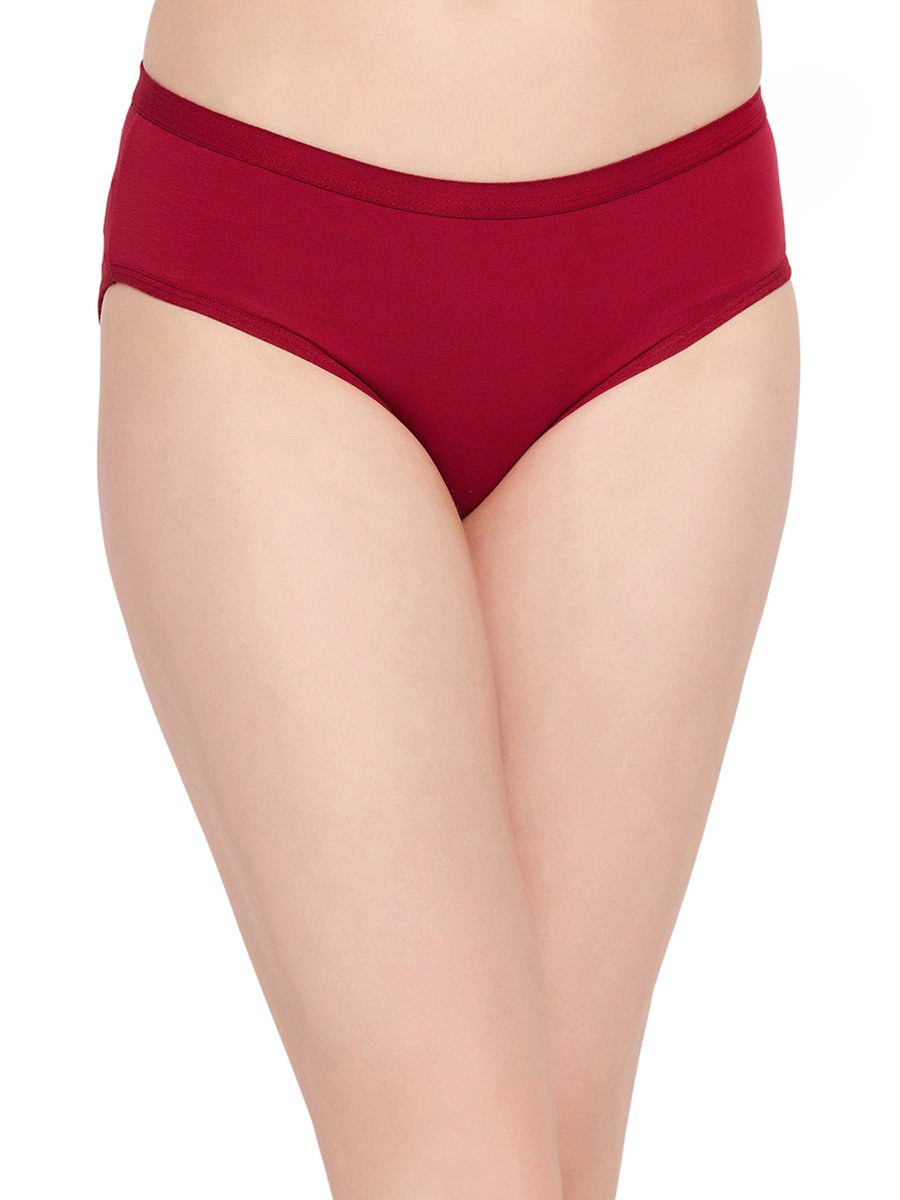 Mid Waist Hipster Panty - Cotton