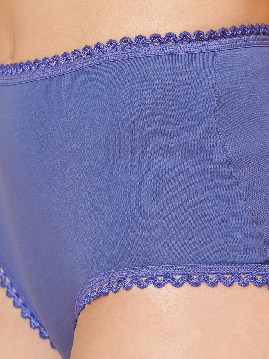 High Waist Hipster Panty - Cotton
