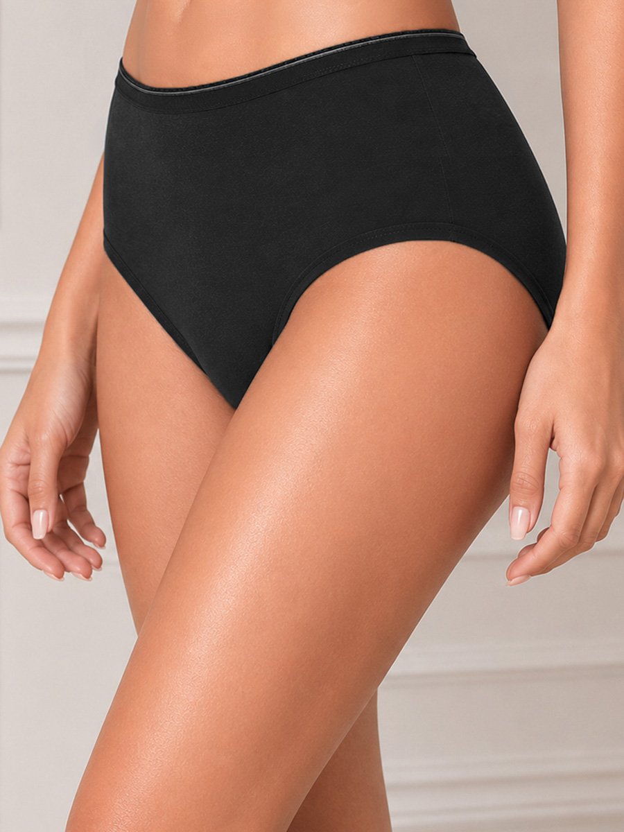 Pack of 3 - Mid Waist Hipster Panties